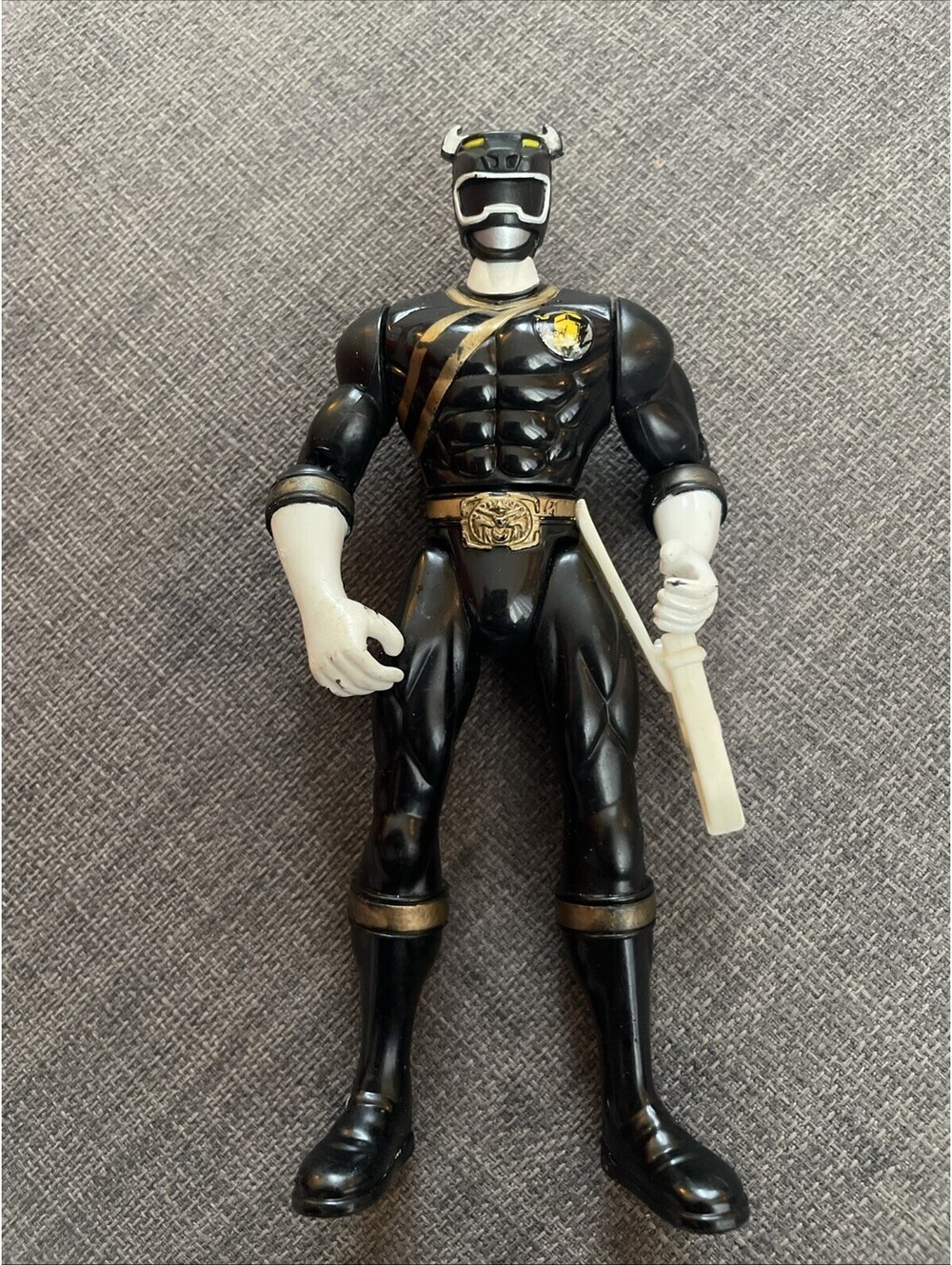 Power Rangers Wild Force 5" beasts Squadron "Black Wild Force Ranger" GUC BB1